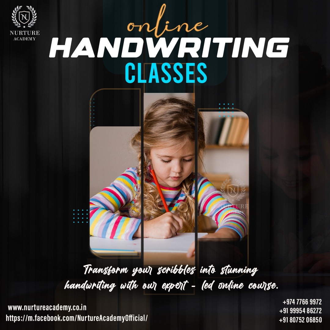 Online Handwriting Classes by Nurture Academy